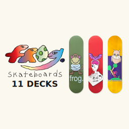 FROG SKATEBOARDS 11 DECK PACK icon