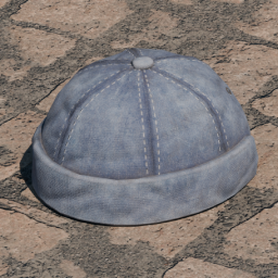 Light Blue Denim Docker Hat icon