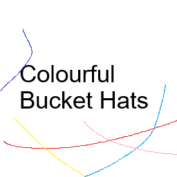 Colourful Bucket Hat icon
