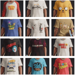 Cartoon Shirts skate mod icon