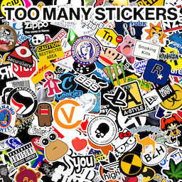 Too Many Stickers icon