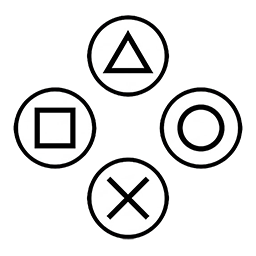 DualShock 4 UI Buttons icon