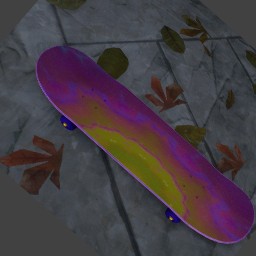 Animated trippy griptape icon